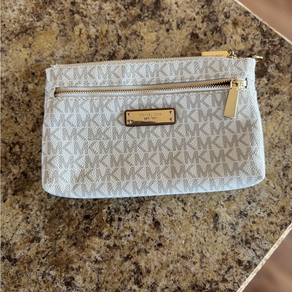 Michael Kors MK Logo Wristlet